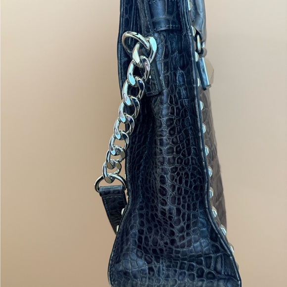 Michael Kors Vintage Croc Embossed Hilton Tote - Picture 9 of 16